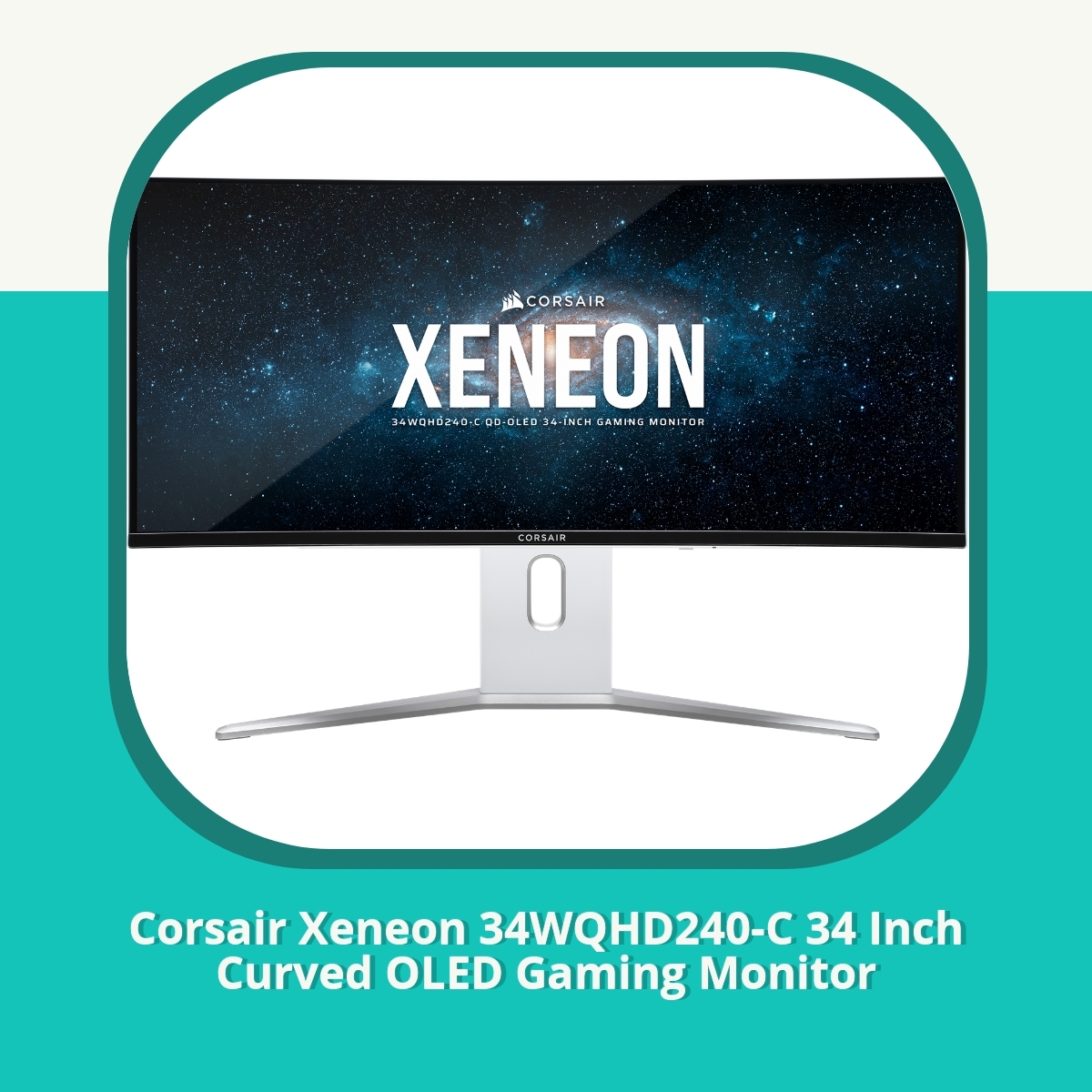 Anmeldelse af Corsair Xeneon 34WQHD240-C 34 Inch Curved OLED Gaming Monitor