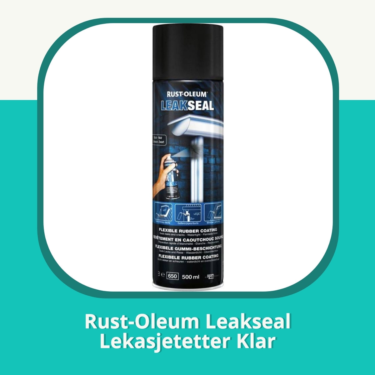 Anmeldelse af Rust-Oleum Leakseal Lekasjetetter Klar