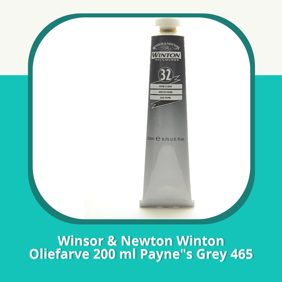Anmeldelse af Winsor & Newton Winton Oliefarve 200 ml Payne
