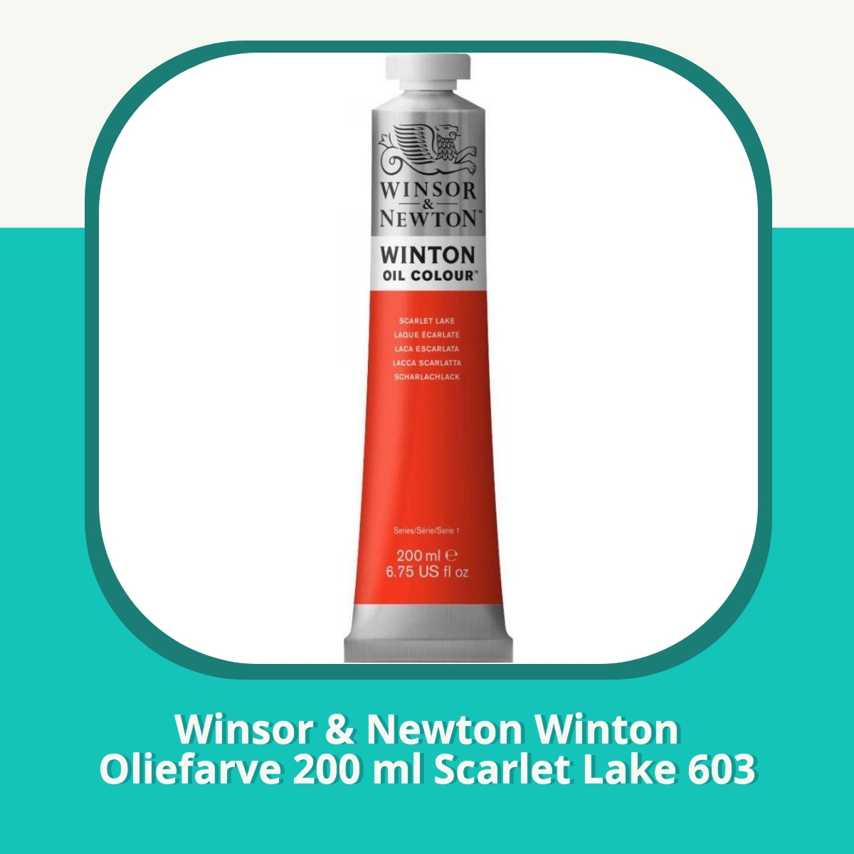 Anmeldelse af Winsor & Newton Winton Oliefarve 200 ml Scarlet Lake 603