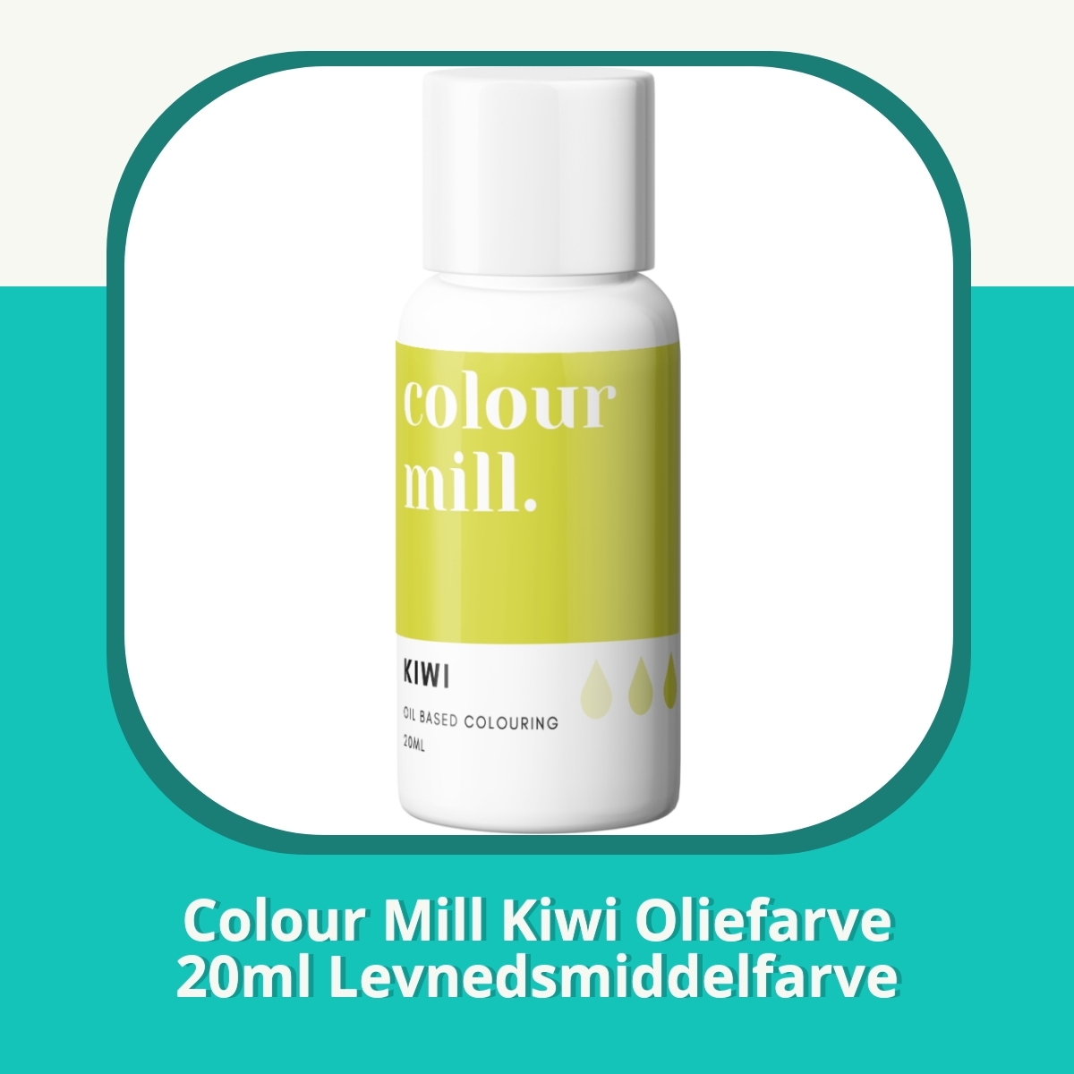 Recension af Colour Mill Kiwi Oliefarve 20ml Levnedsmiddelfarve