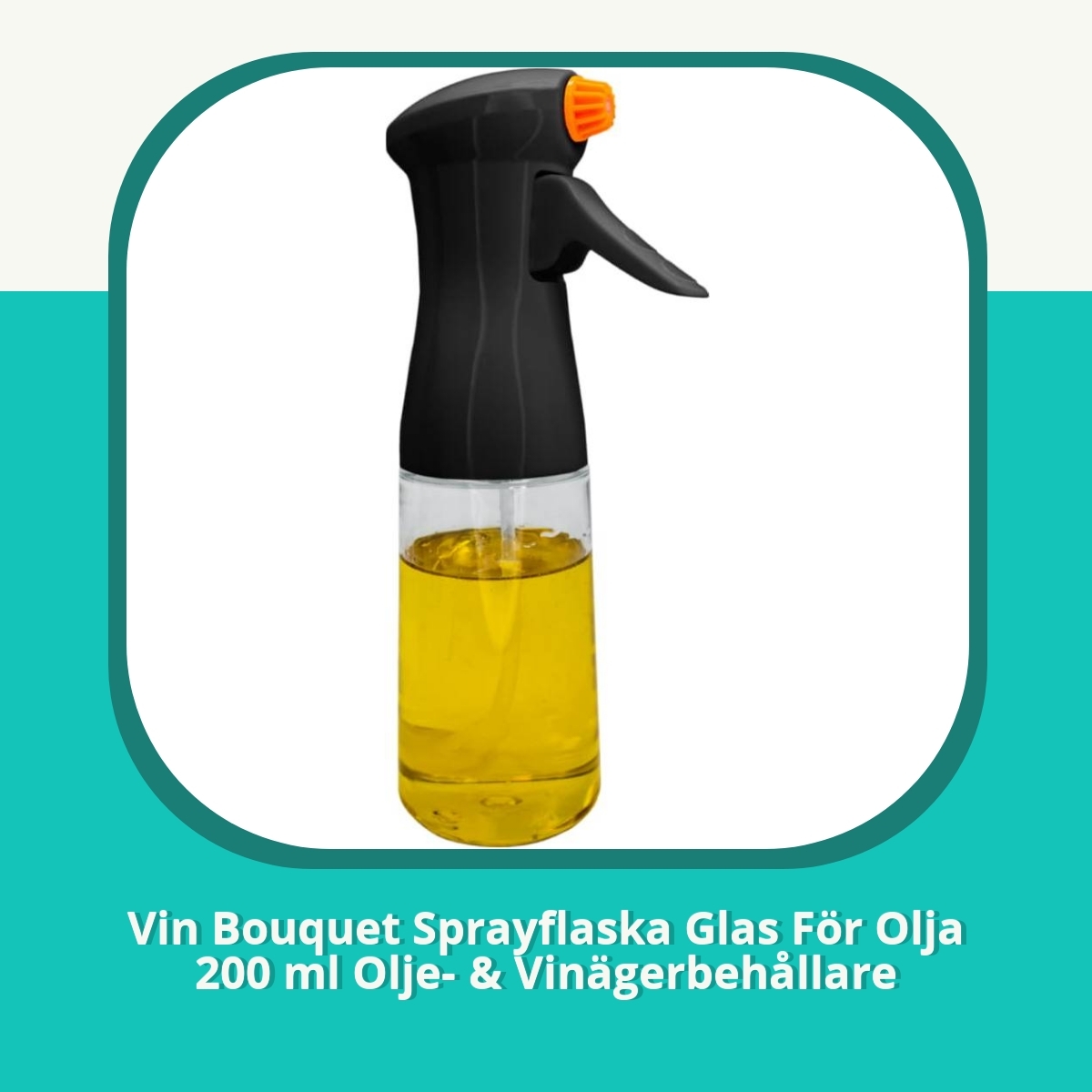 Recension Vin Bouquet Sprayflaska Glas För Olja 200 ml Olje- & Vinägerbehållare