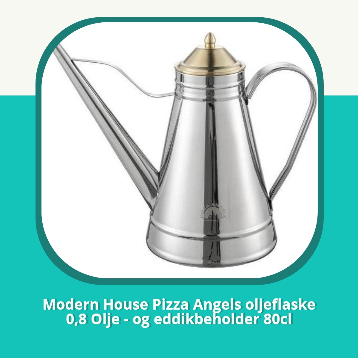 Anmeldelse af Modern House Pizza Angels oljeflaske 0,8 Olje - og eddikbeholder 80cl