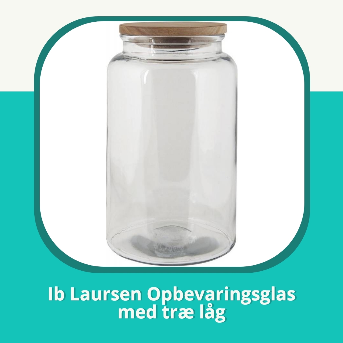 Anmeldelse af Ib Laursen Opbevaringsglas med træ låg