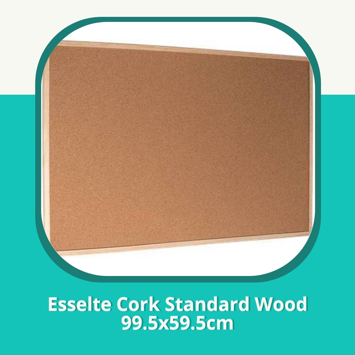 Anmeldelse af Esselte Cork Standard Wood 99.5x59.5cm