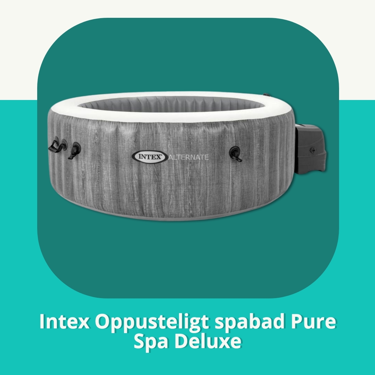 Anmeldelse af Intex Oppusteligt spabad Pure Spa Deluxe