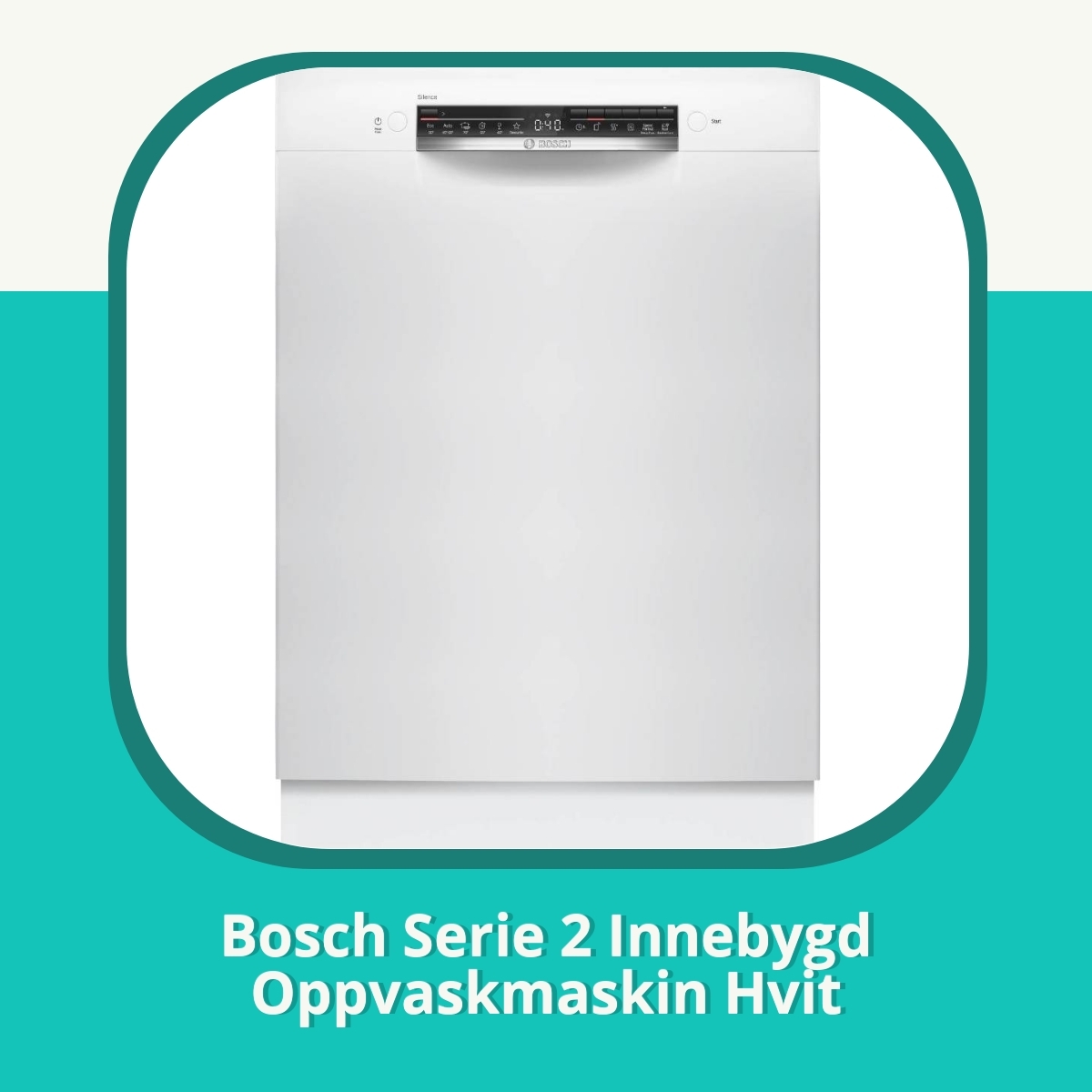 Anmeldelse af Bosch Serie 2 Innebygd Oppvaskmaskin Hvit