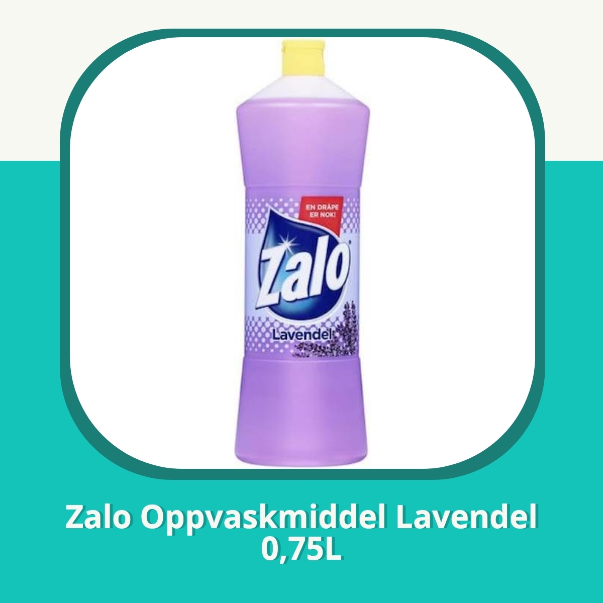 Anmeldelse af Zalo Oppvaskmiddel Lavendel 0,75L