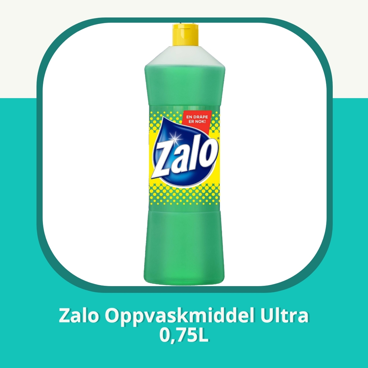 Anmeldelse af Zalo Oppvaskmiddel Ultra 0,75L