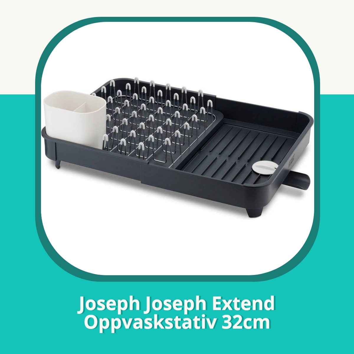 Anmeldelse af Joseph Joseph Extend Oppvaskstativ 32cm