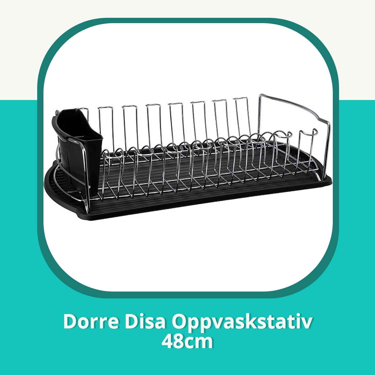 Anmeldelse af Dorre Disa Oppvaskstativ 48cm
