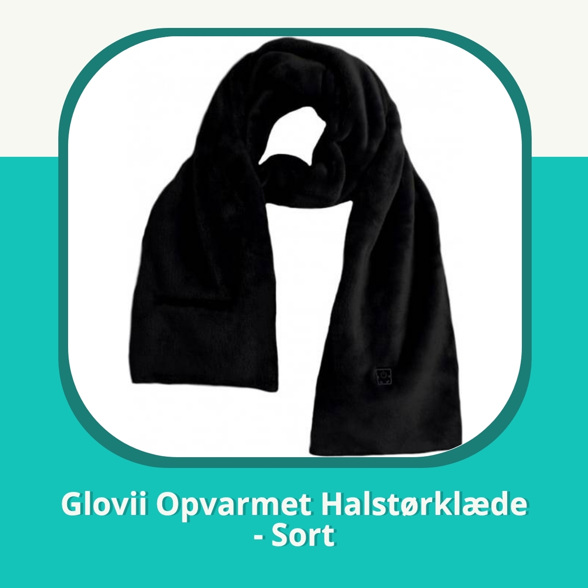 Anmeldelse af Glovii Opvarmet Halstørklæde - Sort