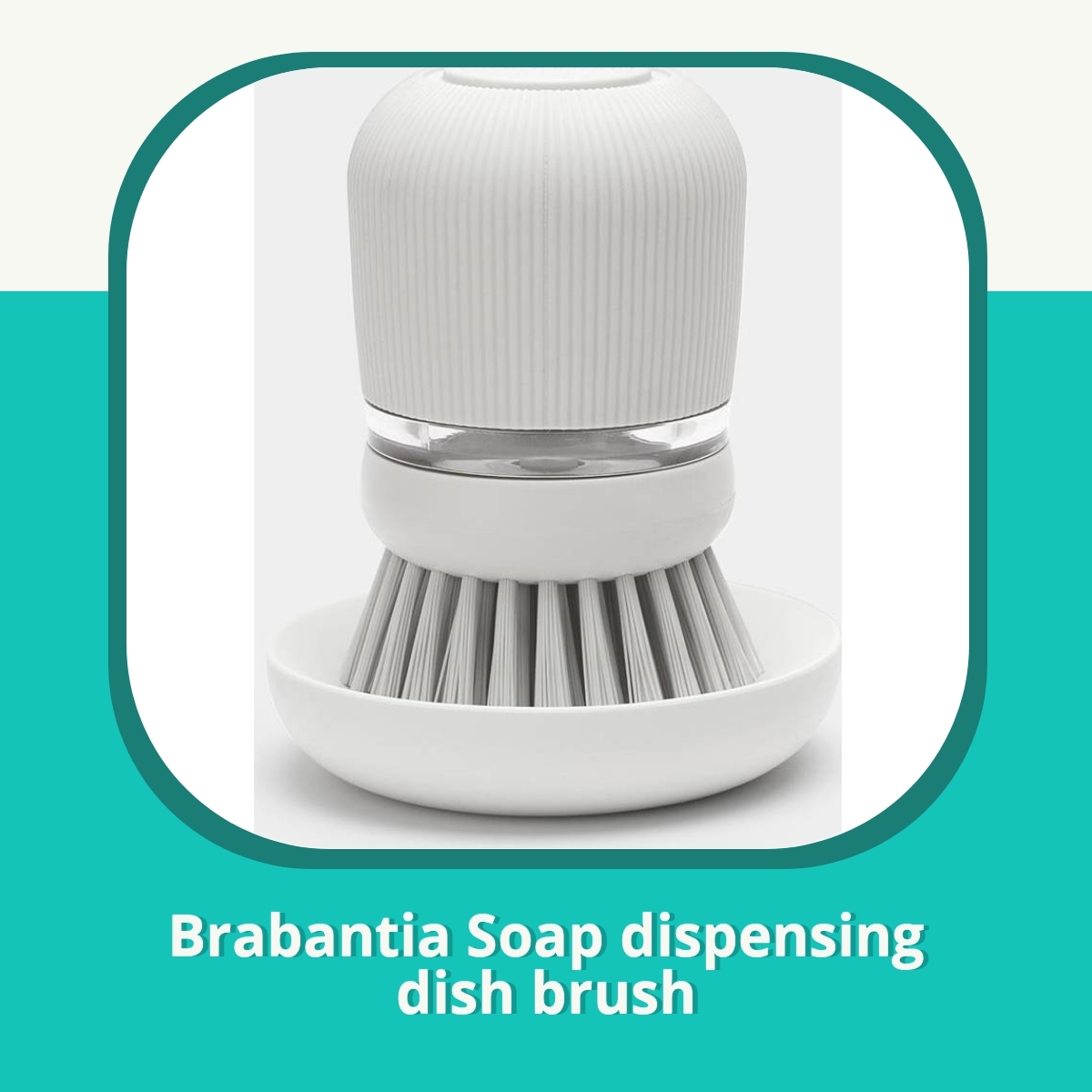 Anmeldelse af Brabantia Soap dispensing dish brush