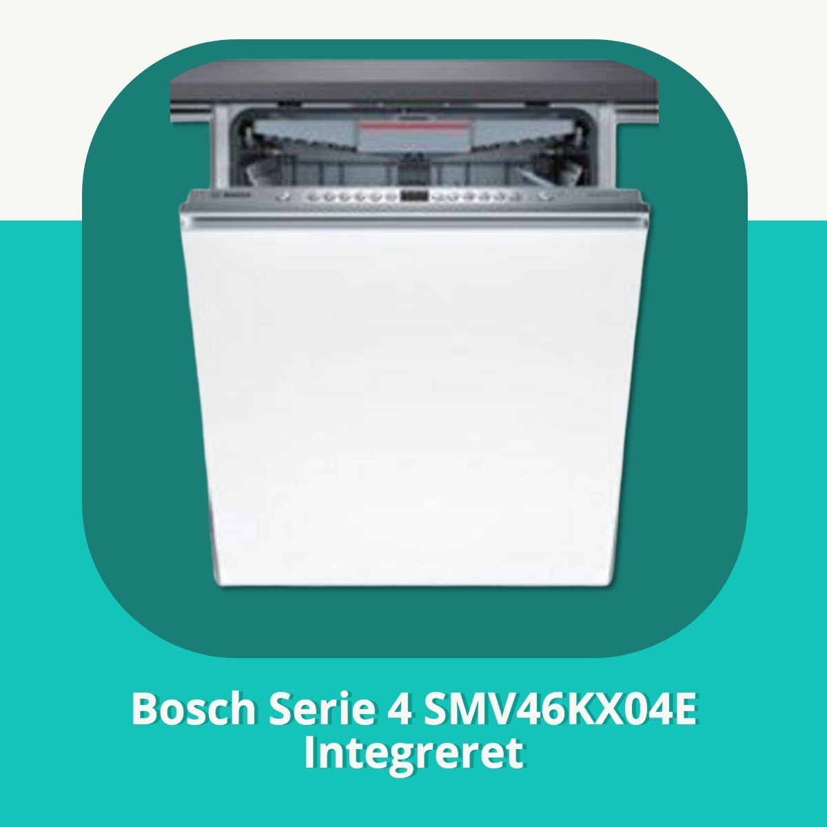 Anmeldelse af Bosch Serie 4 SMV46KX04E Integreret