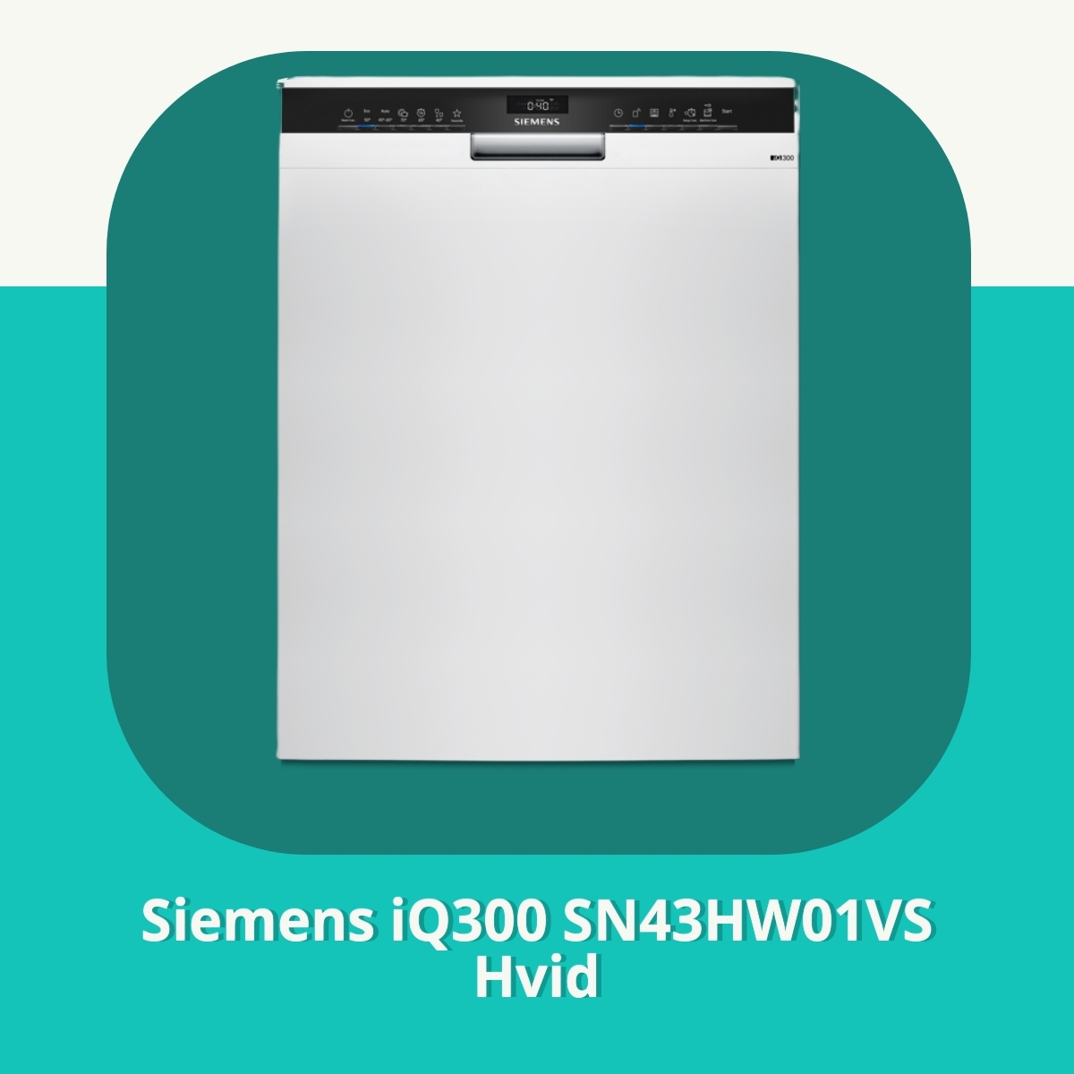 Anmeldelse af Siemens iQ300 SN43HW01VS Hvid