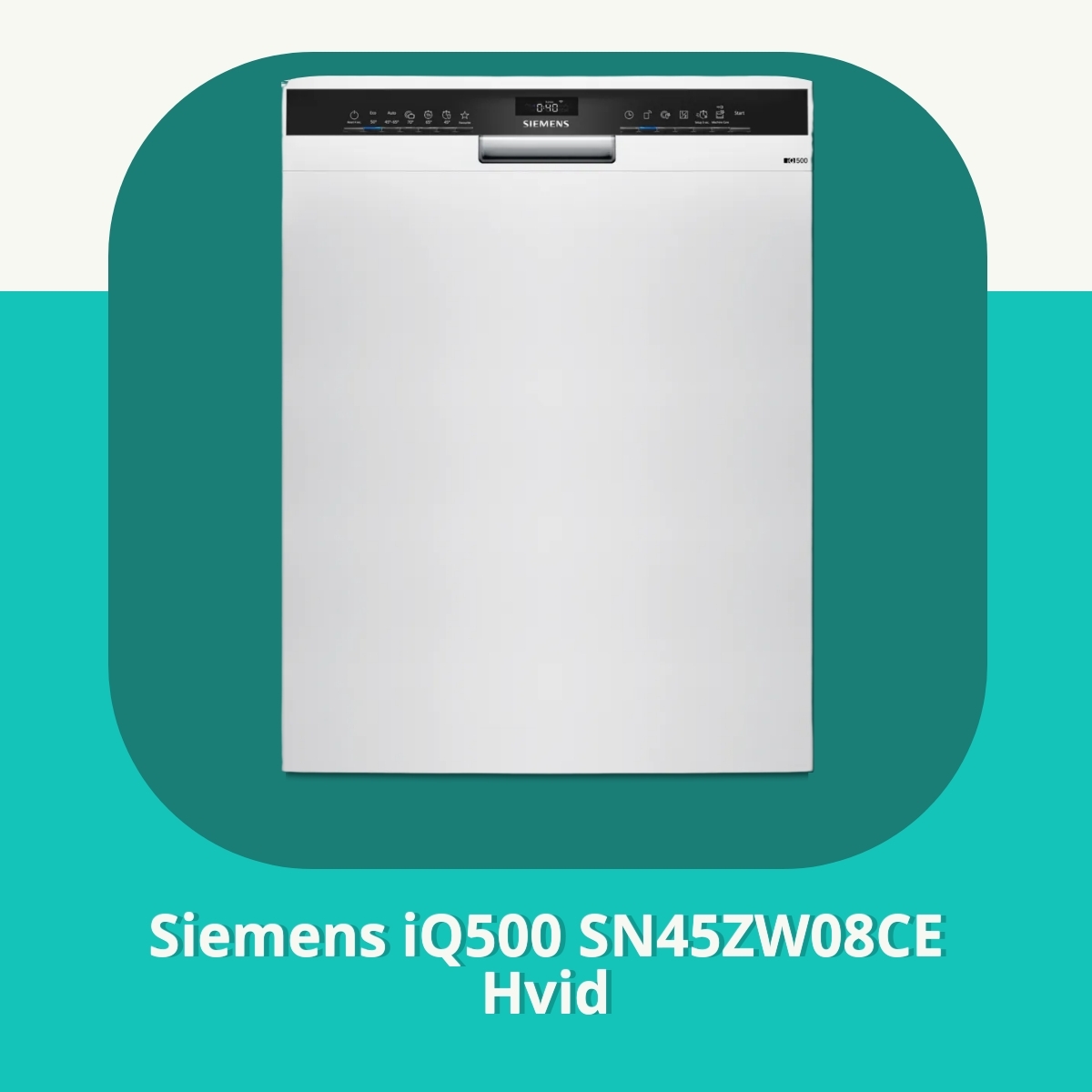 Anmeldelse af Siemens iQ500 SN45ZW08CE Hvid