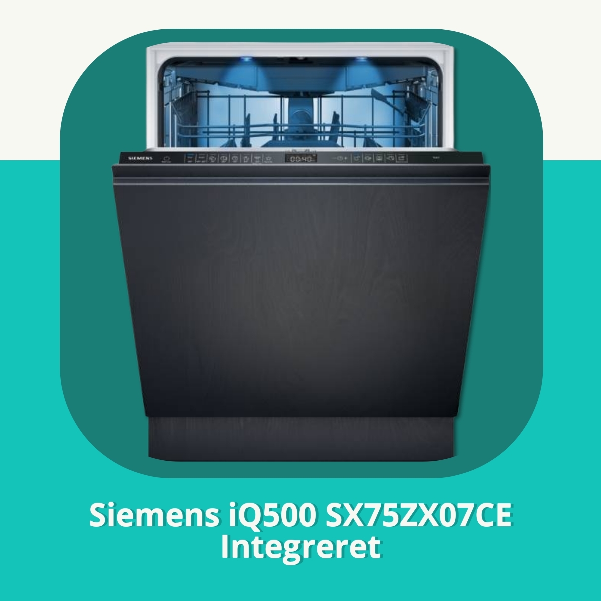 Anmeldelse af Siemens iQ500 SX75ZX07CE Integreret