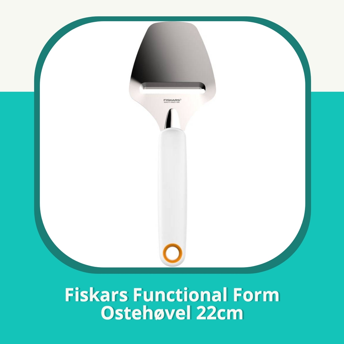 Anmeldelse af Fiskars Functional Form Ostehøvel 22cm