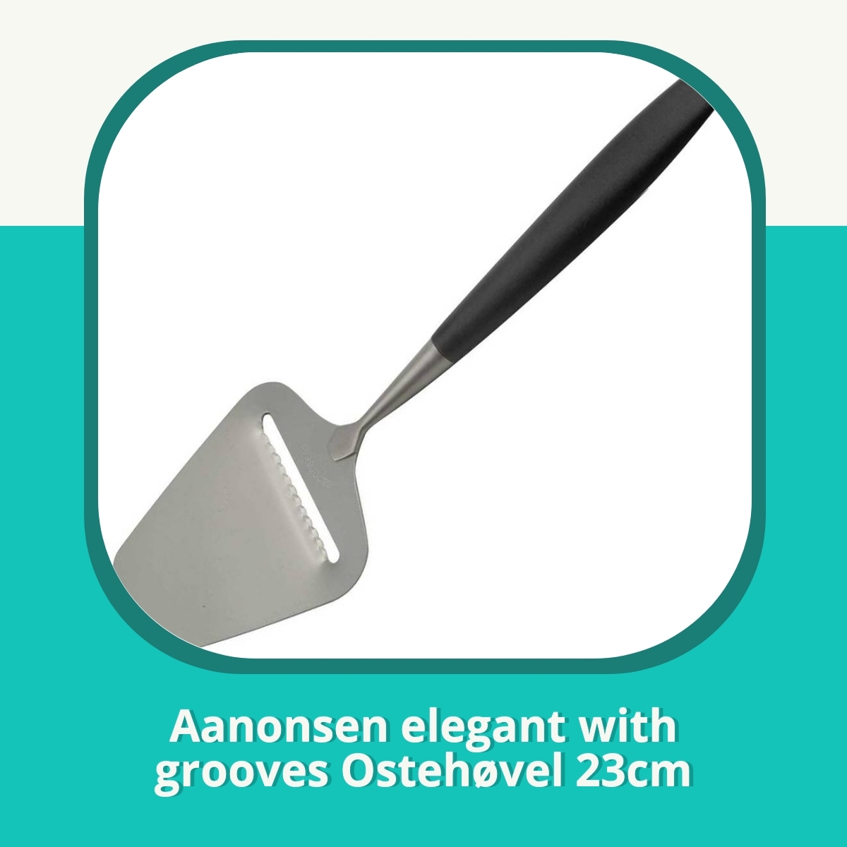 Anmeldelse af Aanonsen elegant with grooves Ostehøvel 23cm