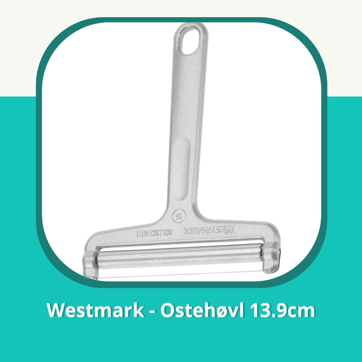 Anmeldelse af Westmark - Ostehøvl 13.9cm