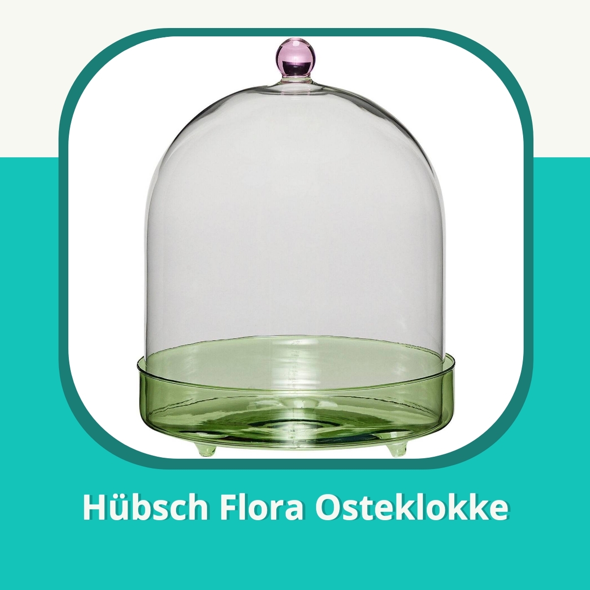 Anmeldelse af Hübsch Flora Osteklokke