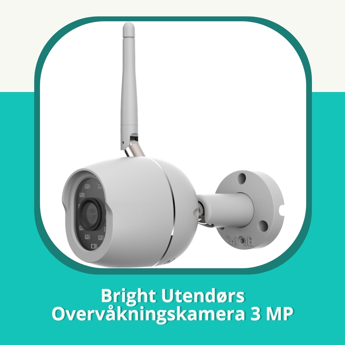 Anmeldelse af Bright Utendørs Overvåkningskamera 3 MP