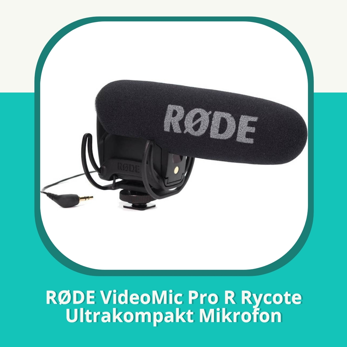 Anmeldelse af RØDE VideoMic Pro R Rycote Ultrakompakt Mikrofon