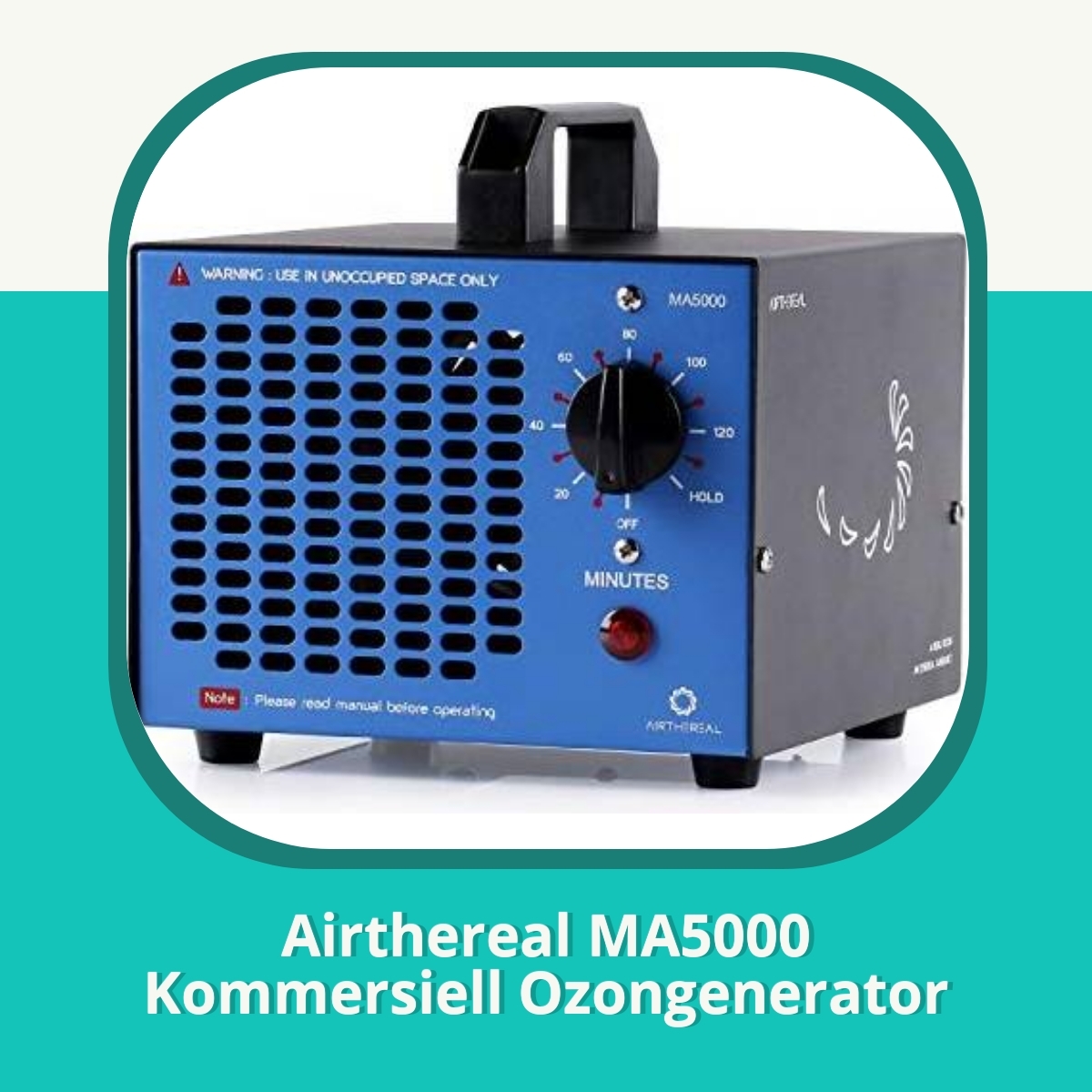 Recension af Airthereal MA5000 Kommersiell Ozongenerator