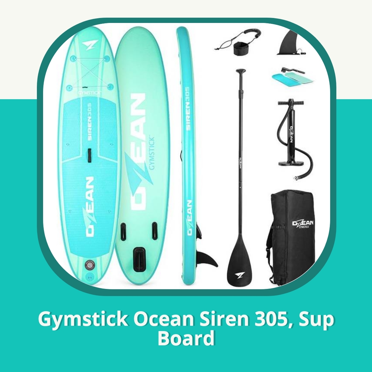 Recension af Gymstick Ocean Siren 305, Sup Board