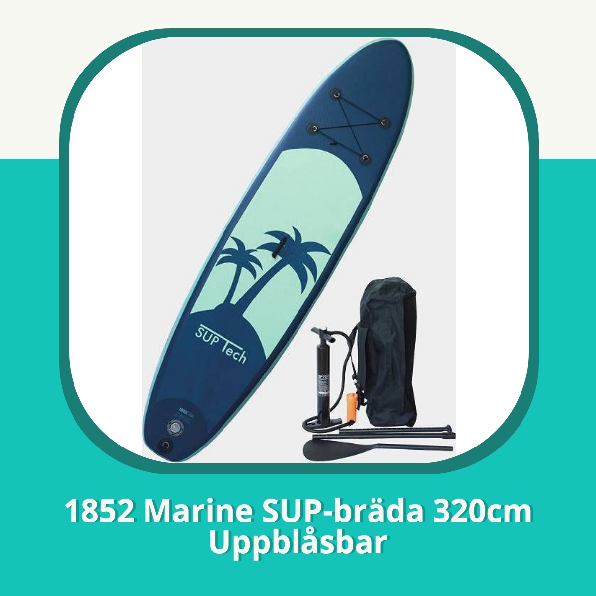 Recension af 1852 Marine SUP-bräda 320cm Uppblåsbar