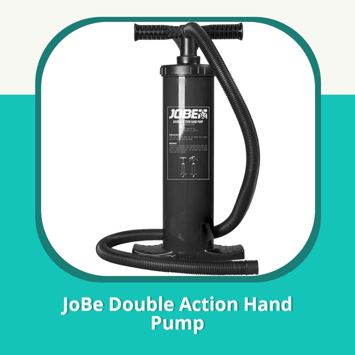 Recension af JoBe Double Action Hand Pump
