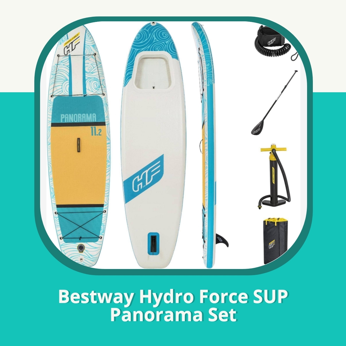 Anmeldelse af Bestway Hydro Force SUP Panorama Set