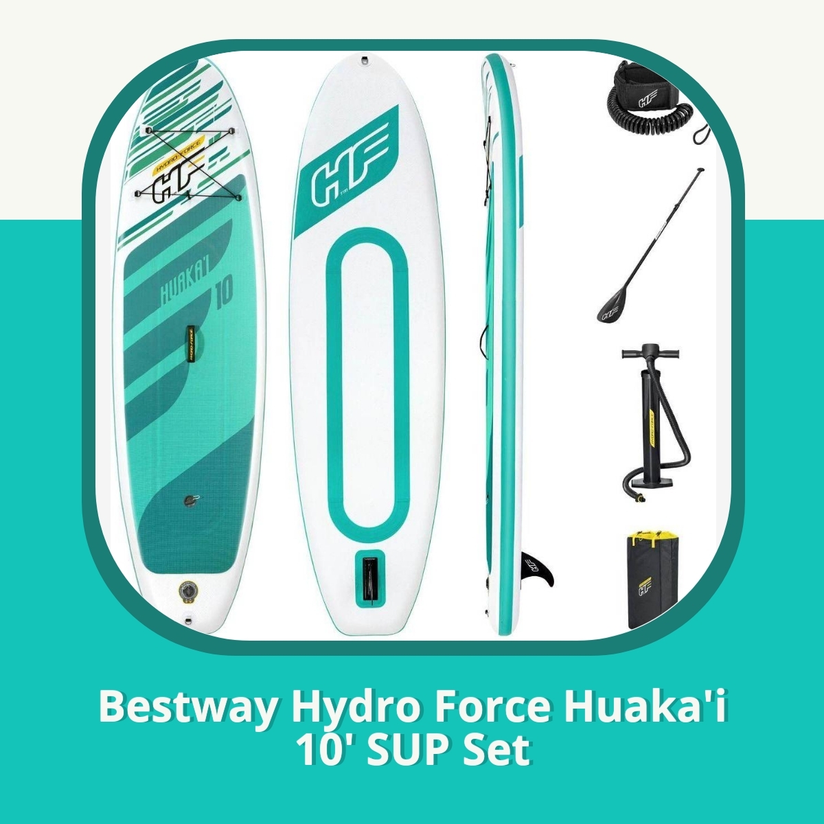 Anmeldelse af Bestway Hydro Force Huaka'i 10' SUP Set