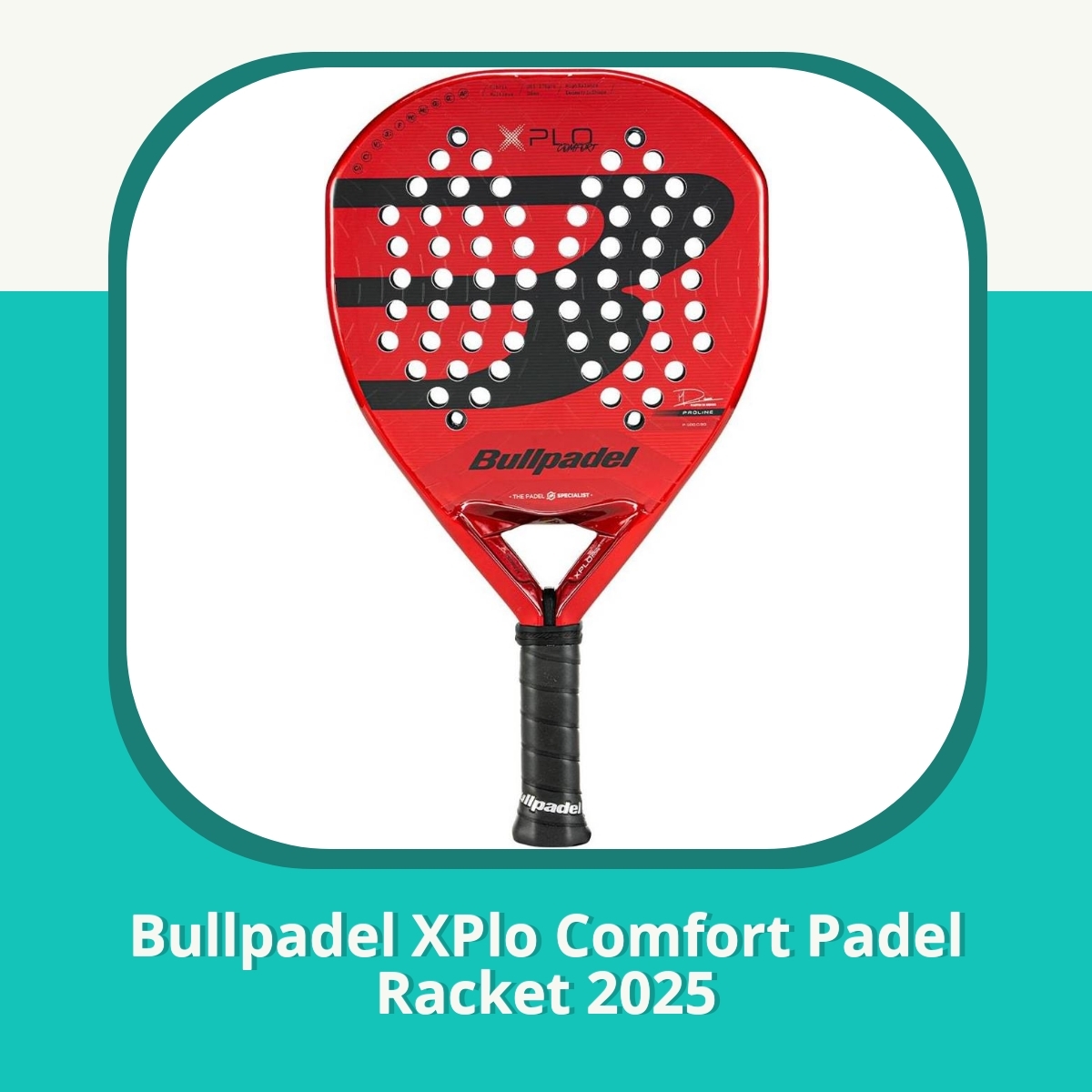 Anmeldelse af Bullpadel XPlo Comfort Padel Racket 2025
