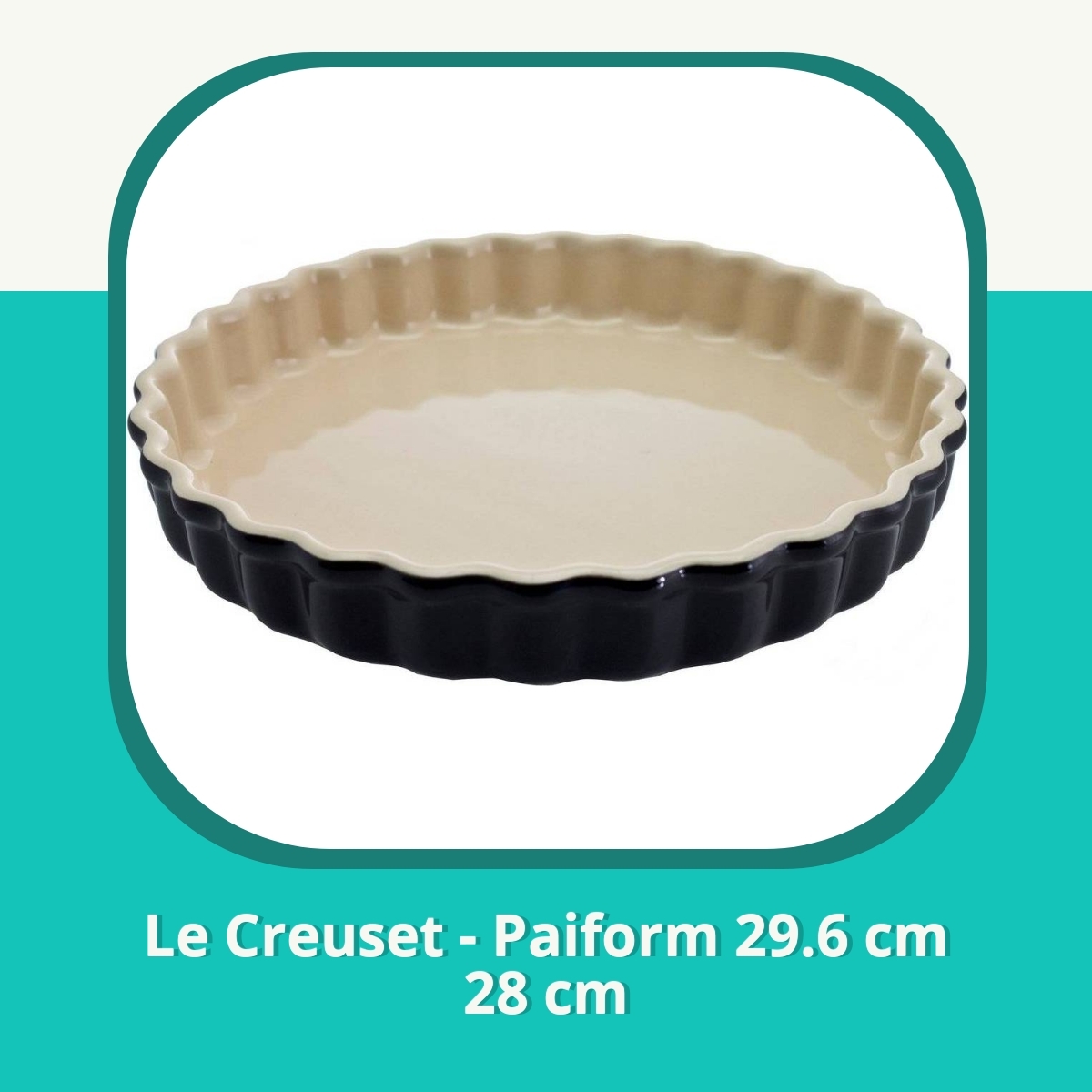 Anmeldelse Le Creuset - Paiform 29.6 cm 28 cm