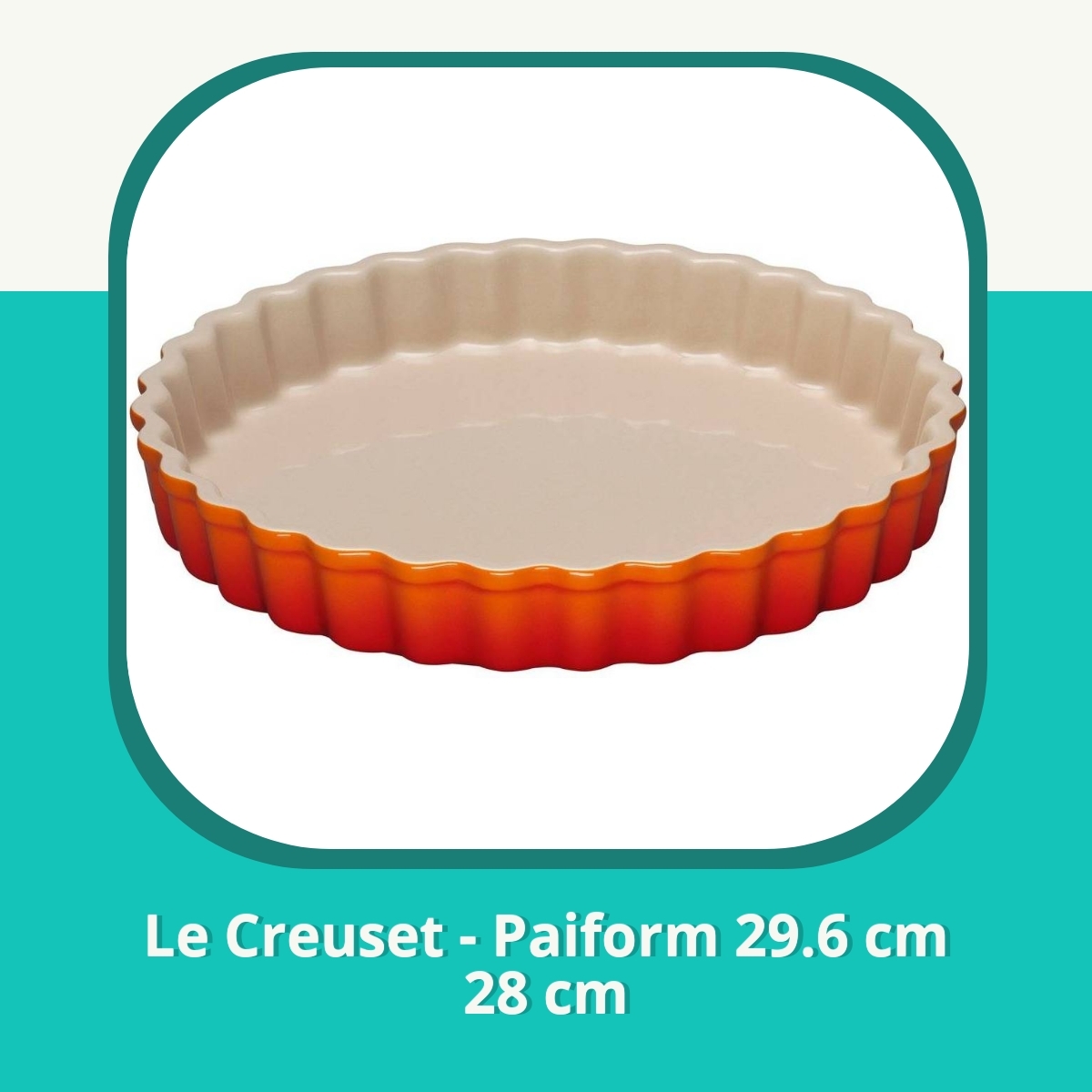 Anmeldelse af Le Creuset - Paiform 29.6 cm 28 cm