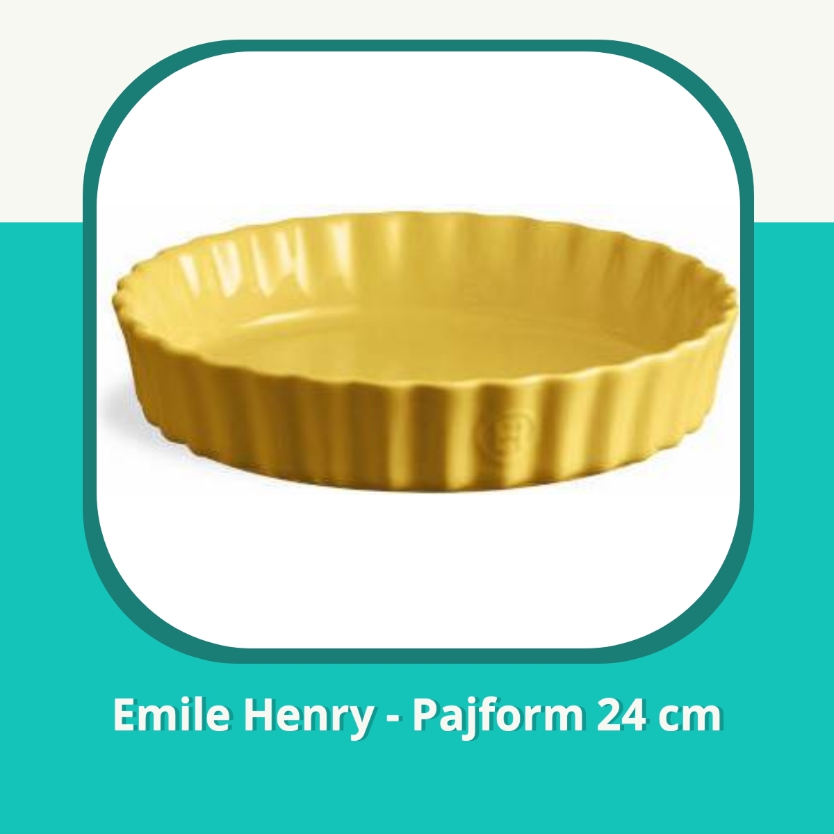 Recension af Emile Henry - Pajform 24 cm