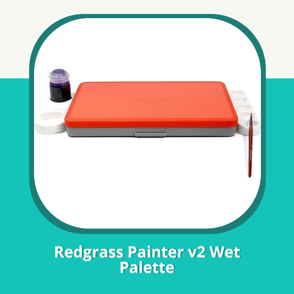Anmeldelse af Redgrass Painter v2 Wet Palette