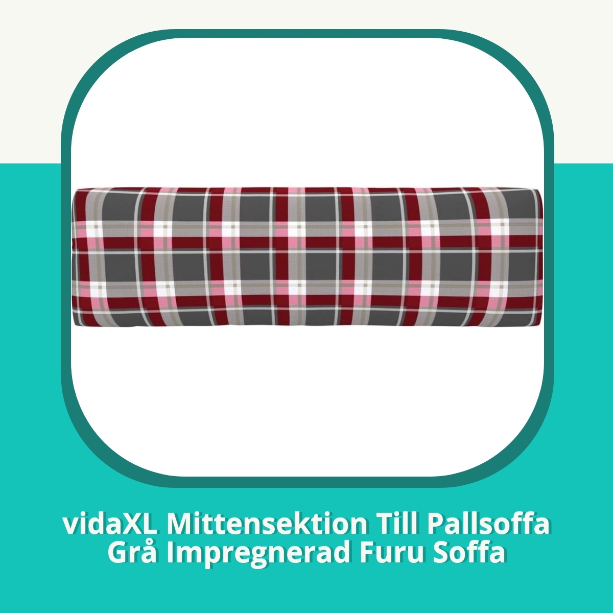 Recension af vidaXL Mittensektion Till Pallsoffa Grå Impregnerad Furu Soffa