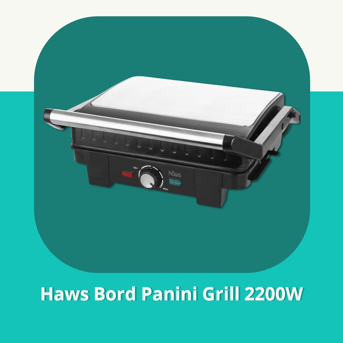 Anmeldelse af Haws Bord Panini Grill 2200W