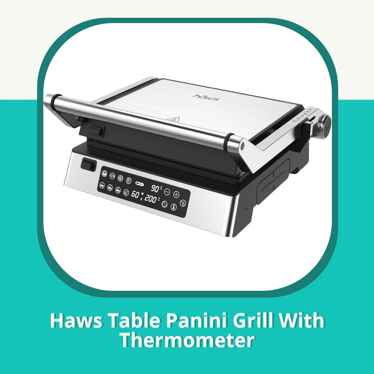Recension af Haws Table Panini Grill With Thermometer