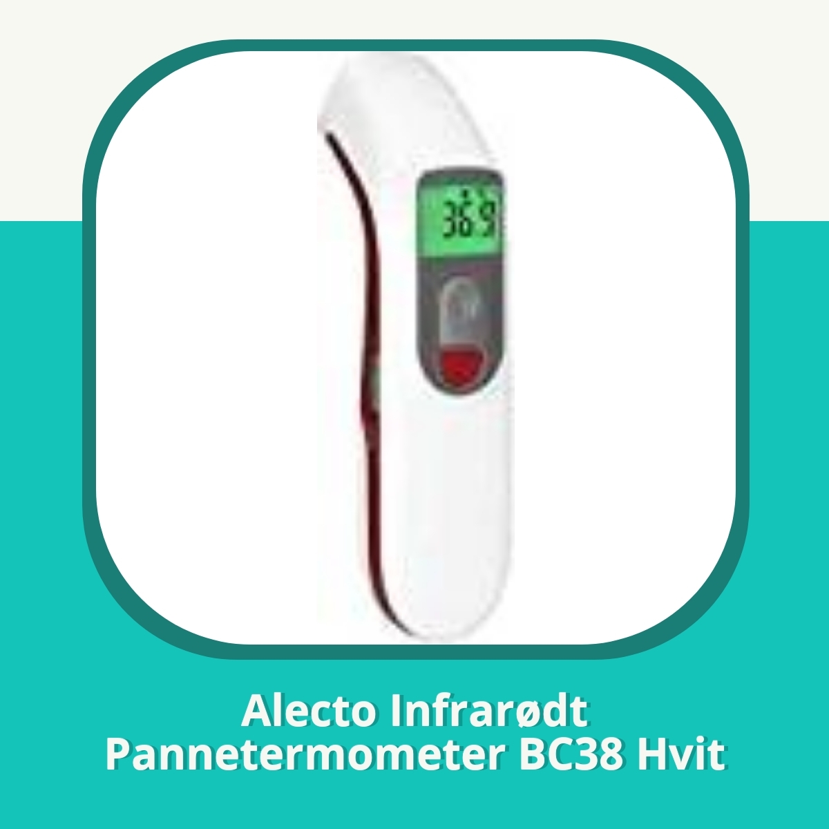 Anmeldelse Alecto Infrarødt Pannetermometer BC38 Hvit