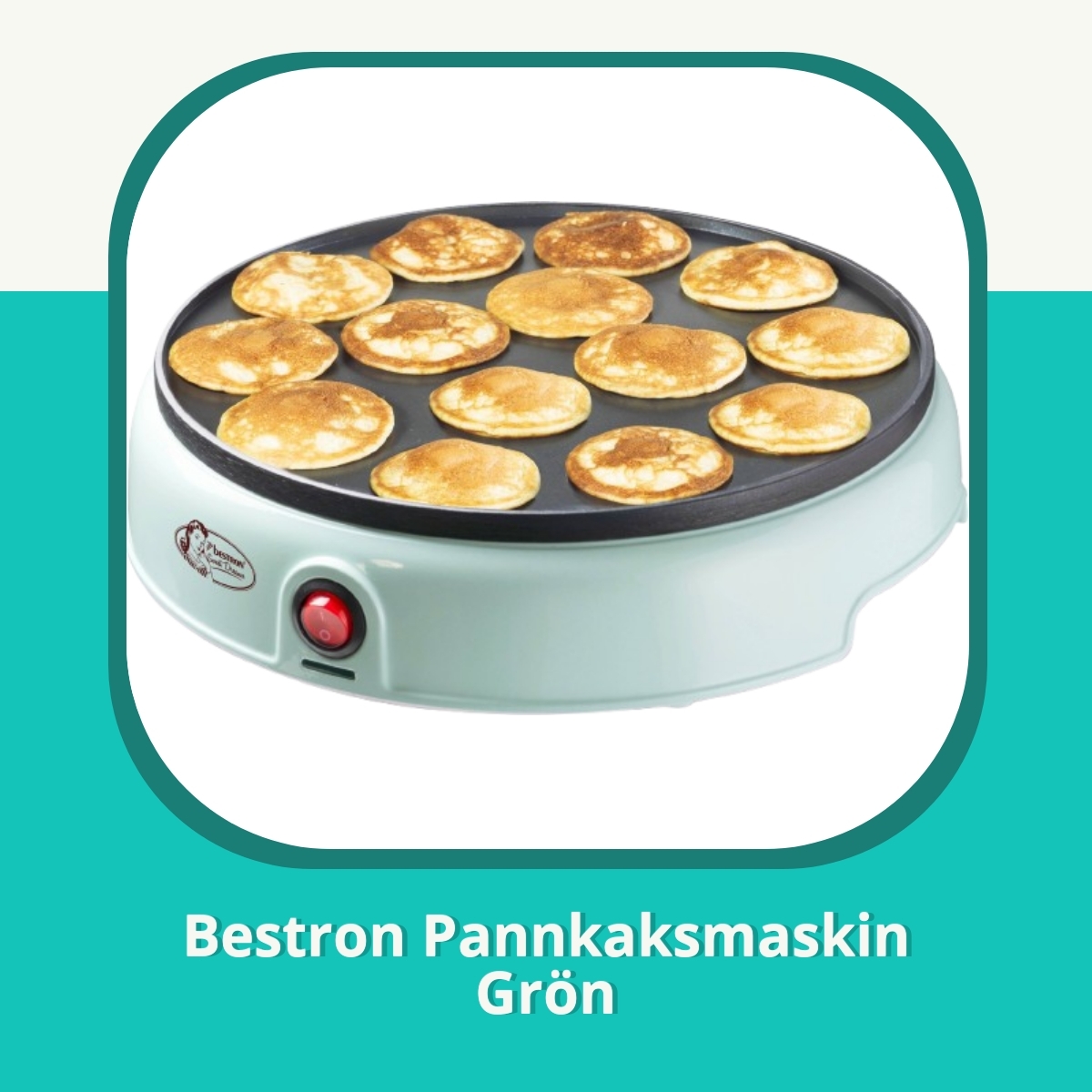 Recension Bestron Pannkaksmaskin Grön