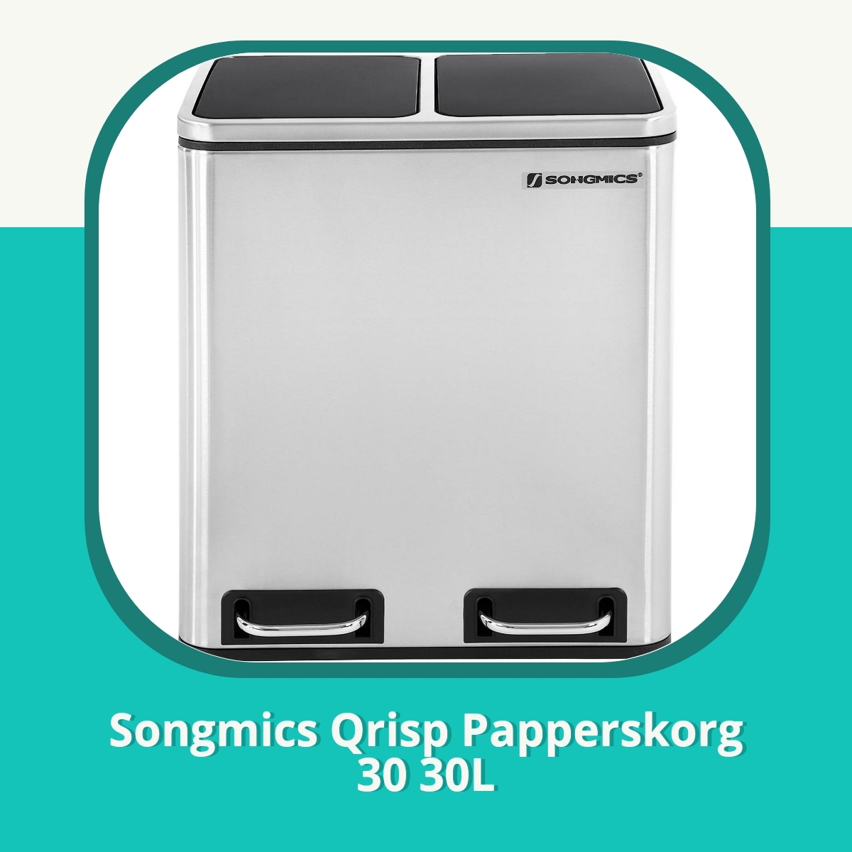 Recension af Songmics Qrisp Papperskorg 30 30L