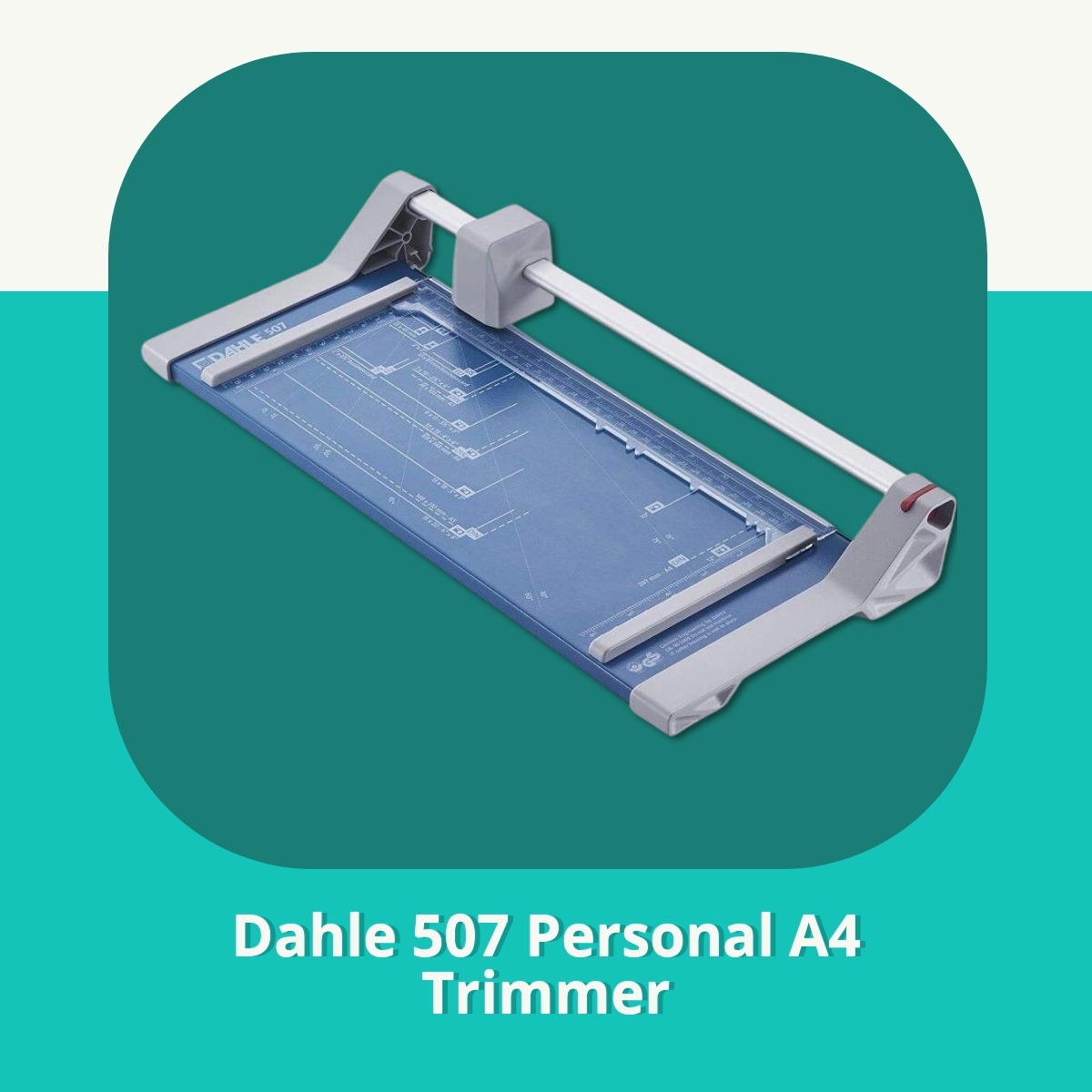Anmeldelse af Dahle 507 Personal A4 Trimmer