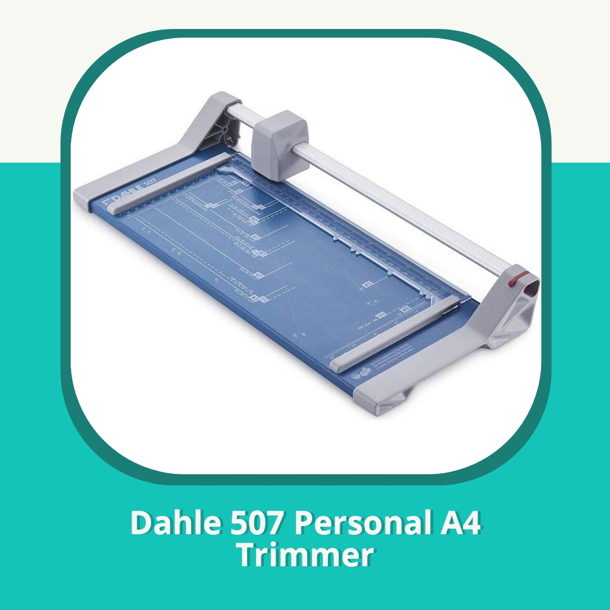 Anmeldelse af Dahle 507 Personal A4 Trimmer