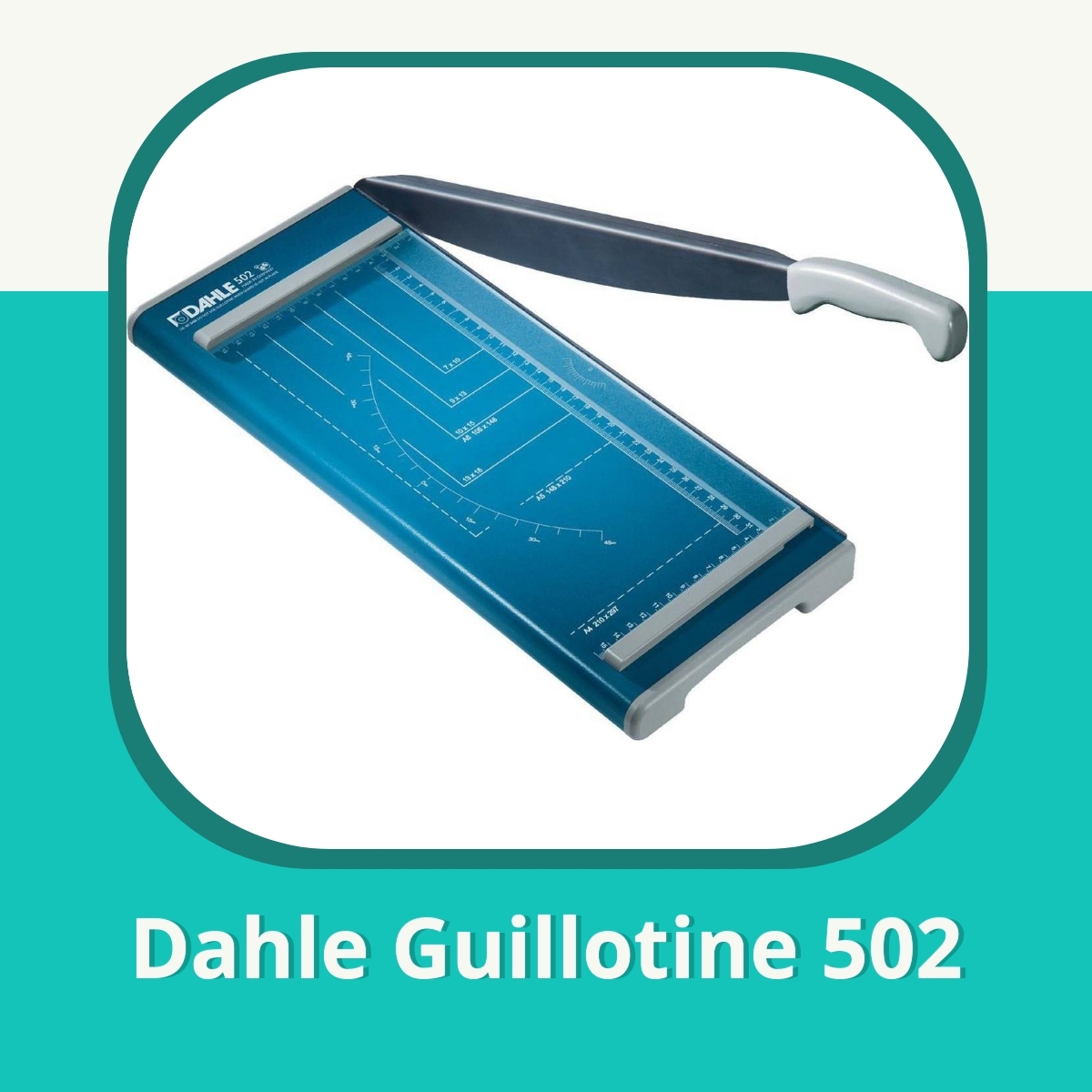 Anmeldelse af Dahle Guillotine 502
