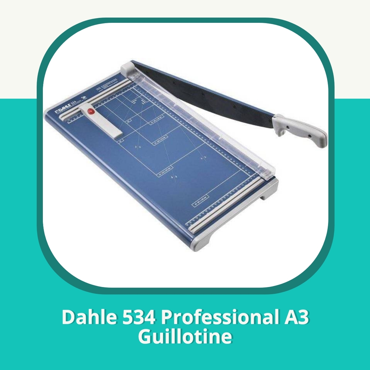Anmeldelse af Dahle 534 Professional A3 Guillotine