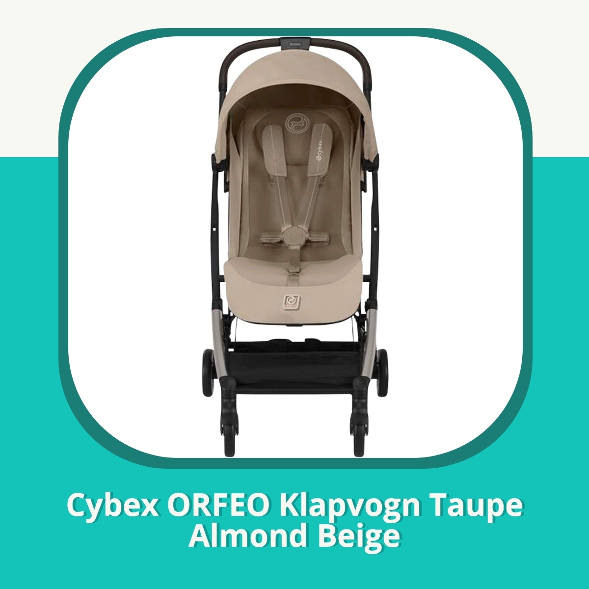 Anmeldelse af Cybex ORFEO Klapvogn Taupe Almond Beige