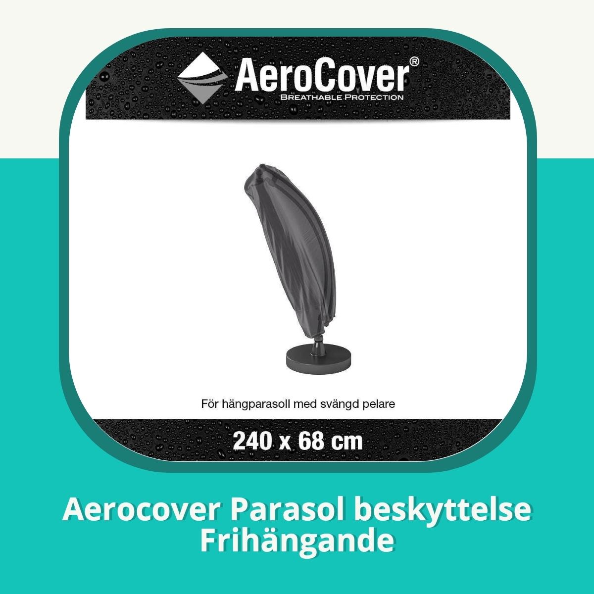 Anmeldelse af Aerocover Parasol beskyttelse Frihängande